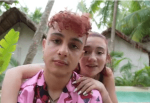 Simex und seine Ex-Freundin Elizabeth Sanchez, Eine komplizierte